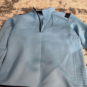 Under Armour blue golf quarter zip